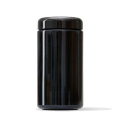 miron Fľaša širokohrdlá z fialového skla 150 ml